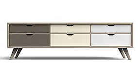 Mueble TV nórdico Aken