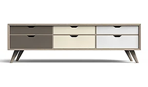 Mueble TV nórdico Aken