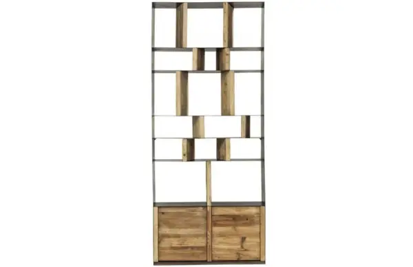Estantería Storm madera  2 puertas