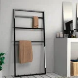 Toallero metálico en forma escalera Toallero metálico en forma escalera