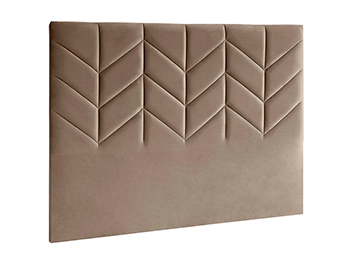 Cabecero Chevron acolchado