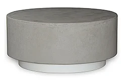Mesa de centro redonda microcemento Cipria Mesa de centro redonda microcemento Cipria
