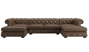 Sofá doble chaise longue chester Bodonni
