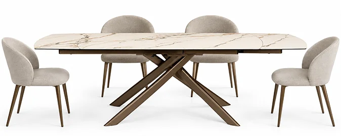 Mesa de comedor extensible Jazo Mesa de comedor extensible Jazo