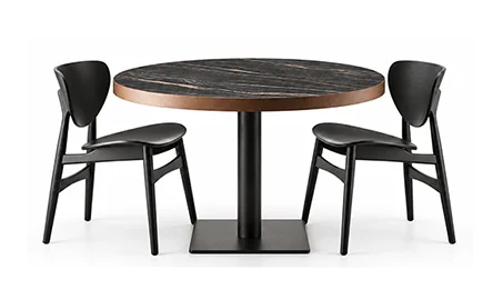 Mesa de comedor redonda keramik bistrot Ribot Cattelan