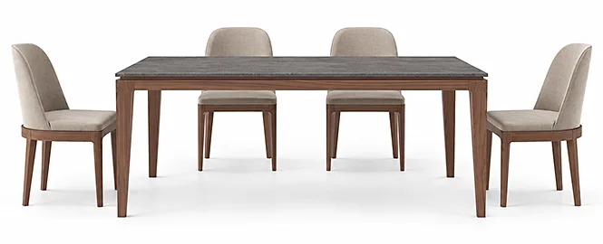 Mesa de comedor fija moderna Passarella Mesa de comedor fija moderna Passarella