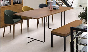 Mesa de comedor industrial Loft Natur Mesa de comedor industrial Loft Natur