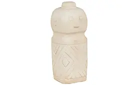 Figura grande decorativa Beige