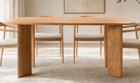 Mesa de comedor natural Aires Mesa de comedor natural Aires