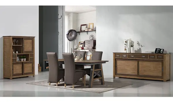 Mesa de comedor extensible vintage Tenan