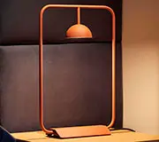 Lámpara de sobremesa de diseño Cupolina