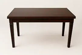 Mesa de Comedor Surinam extensible nogal oscuro lig.defectos