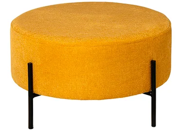 Mesa de rincón tapizada Leo