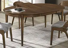 Mesa de comedor redonda extensible Gari