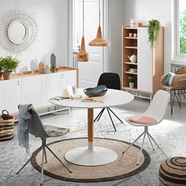 Decora con fibras naturales