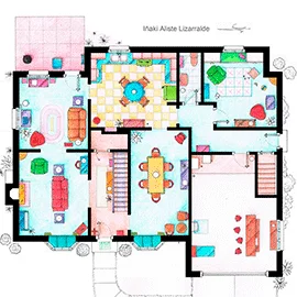 Descubre los planos de las series que más te gustan 