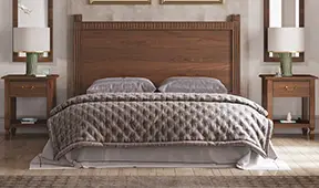 Cabecero de madera colonial Brooklyn