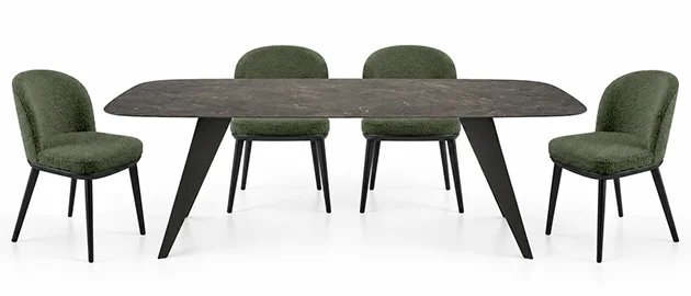 Mesa de comedor porcelánico Tolova Mesa de comedor porcelánico Tolova
