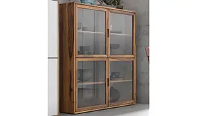 Vitrina 4 puertas industrial Loft