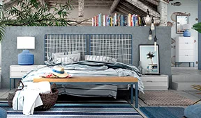Dormitorio industrial Loft Natur Dormitorio industrial Loft Natur