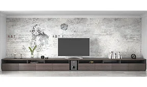 Mueble tv nogal canaletto Basti