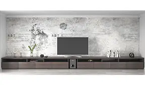 Salón nogal canaletto Basti