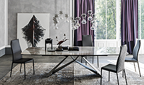 Mesa de comedor Premier Keramik Cattelan Italia
