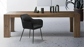 Mesa de comedor extensible roble macizo Brooklyn Devina Nais Mesa de comedor extensible roble macizo Brooklyn Devina Nais