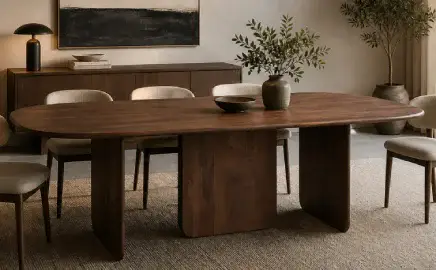 Mesa de comedor vintage Nayana Mesa de comedor vintage Nayana