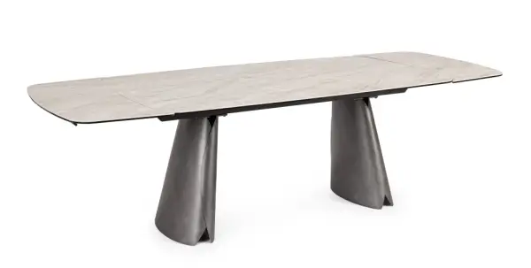 Mesa de comedor extensible porcelánico Candy