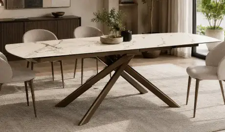 Mesa de comedor extensible Jazo