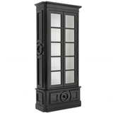 Vitrina clsica negra y blanca Grand Royale