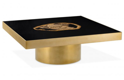 Mesa de centro cristal Villirs