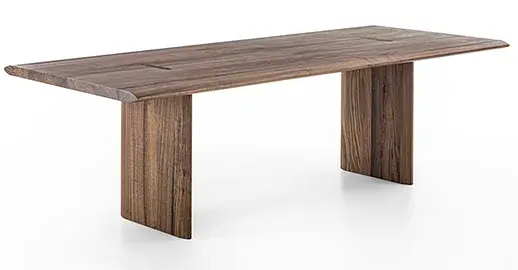 Mesa de comedor madera maciza Incastro by Riva 1920
