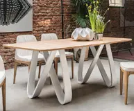 Mesa de comedor fija Butterfly Tonin Casa