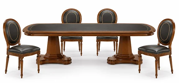 Mesa de Juntas Doble Pedestal