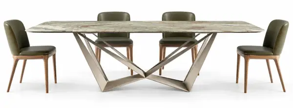 Mesa de comedor Skorpio Keramic Calacatta