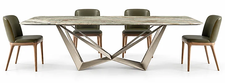 Mesa de comedor Skorpio Keramic Calacatta Mesa de comedor Skorpio Keramic Calacatta
