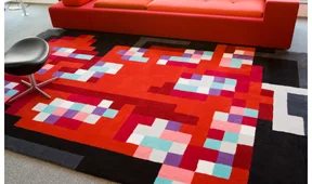 Alfombra de lana Kimono Alfombra de lana Kimono