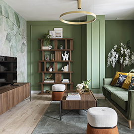 Apartamento clásico renovado en Málaga: diseño interior con alma y elegancia