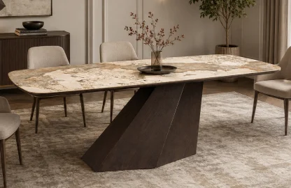 Mesa de comedor porcelánico Wom Mesa de comedor porcelánico Wom