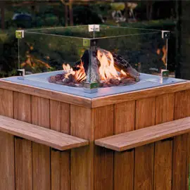 Chimeneas de exterior: alarga tus noches de verano
