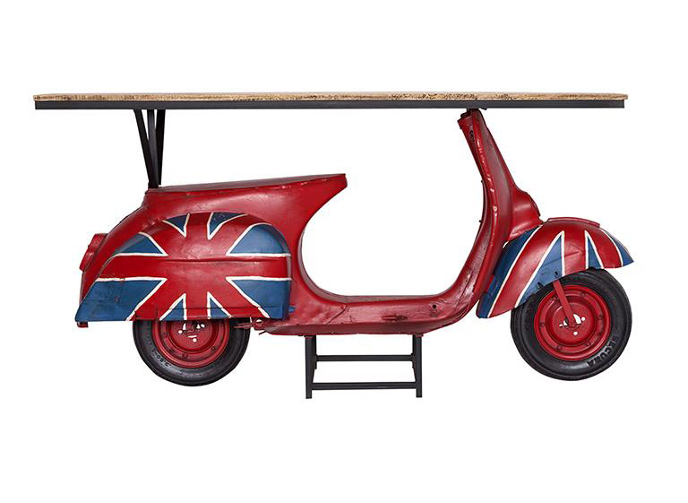 Consola Vespa British.