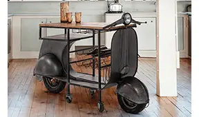 Consola industrial replica vespa