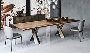 Mesa de comedor Mad Max wood Cattelan