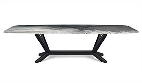 Mesa de comedor crystalart Planer Cattelan