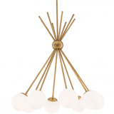 Lmpara de araa funky metal Luxor