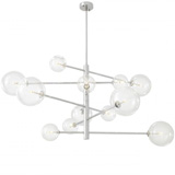 Lmpara de araa retro metal Argento L