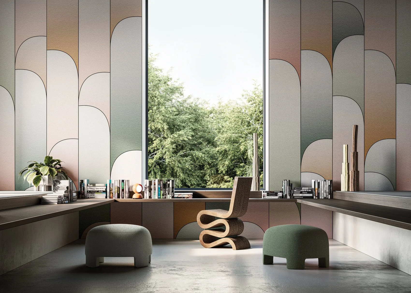 Papel pintado Rainbow by Instabilelab Papel pintado Rainbow by Instabilelab