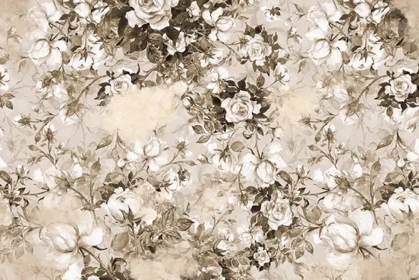 Papel pintado Rose garden 03 by Instabilelab